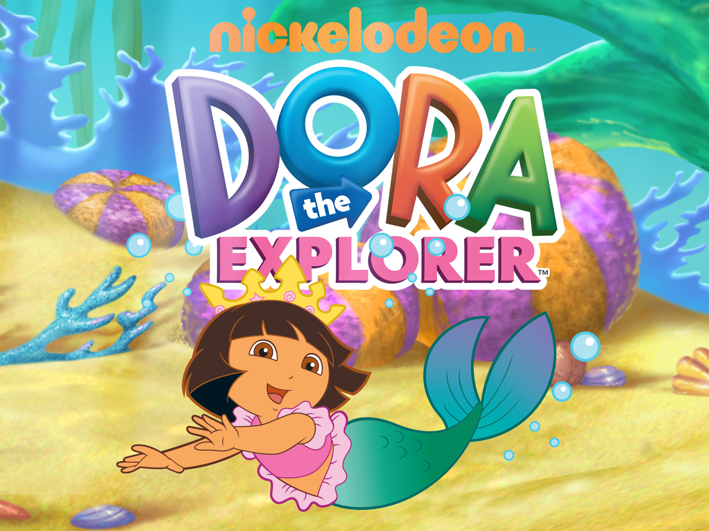 dora the explorer saves the mermaids