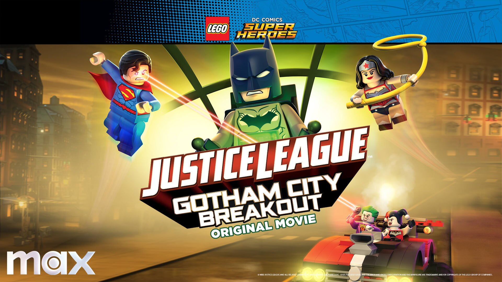 Dc Comics Superheroes Justice Lego Gotham City Breakout LEGO DC