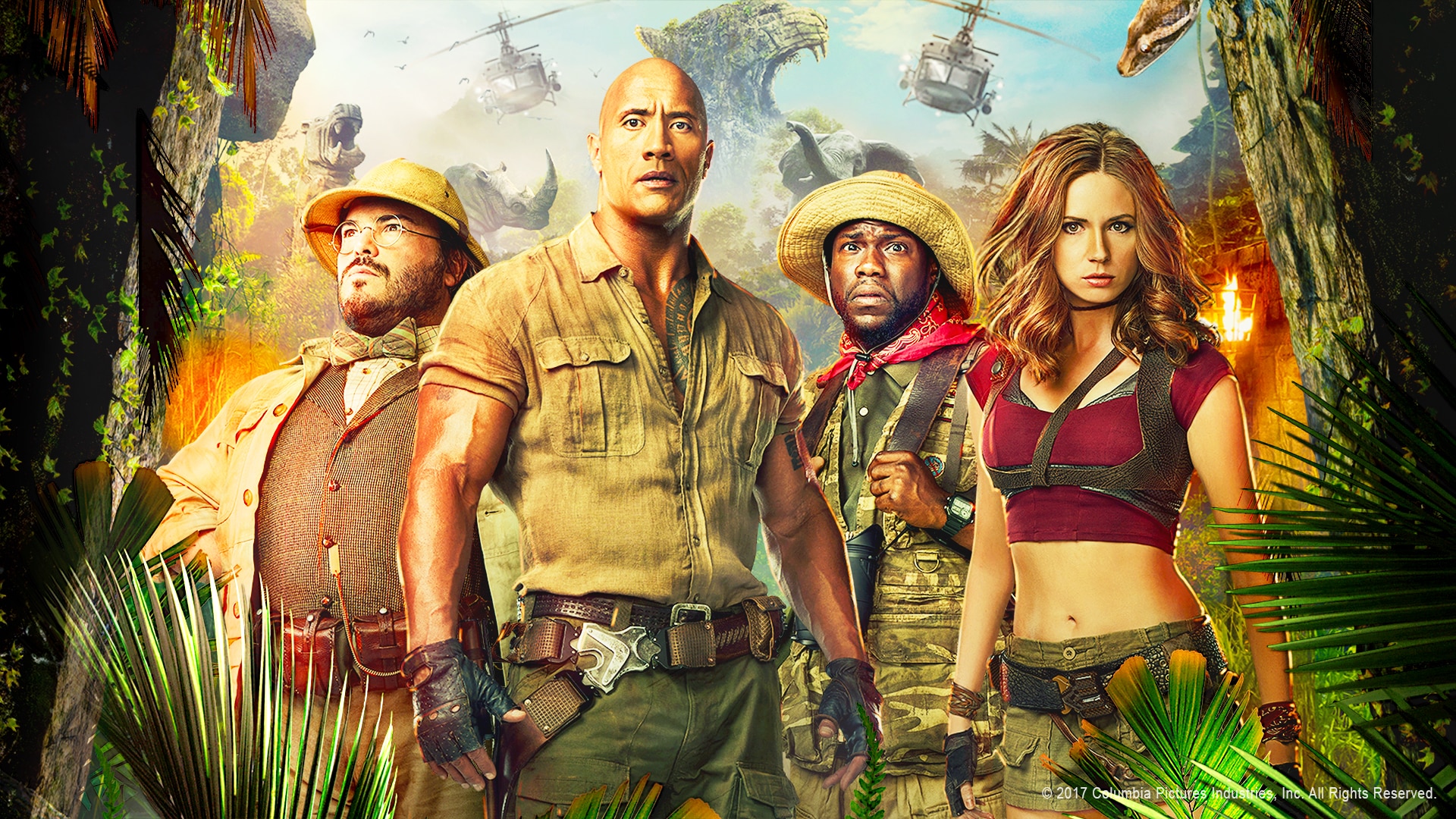 Dwayne Johnson Jumanji Welcome To The Jungle Watch Now Dwayne
