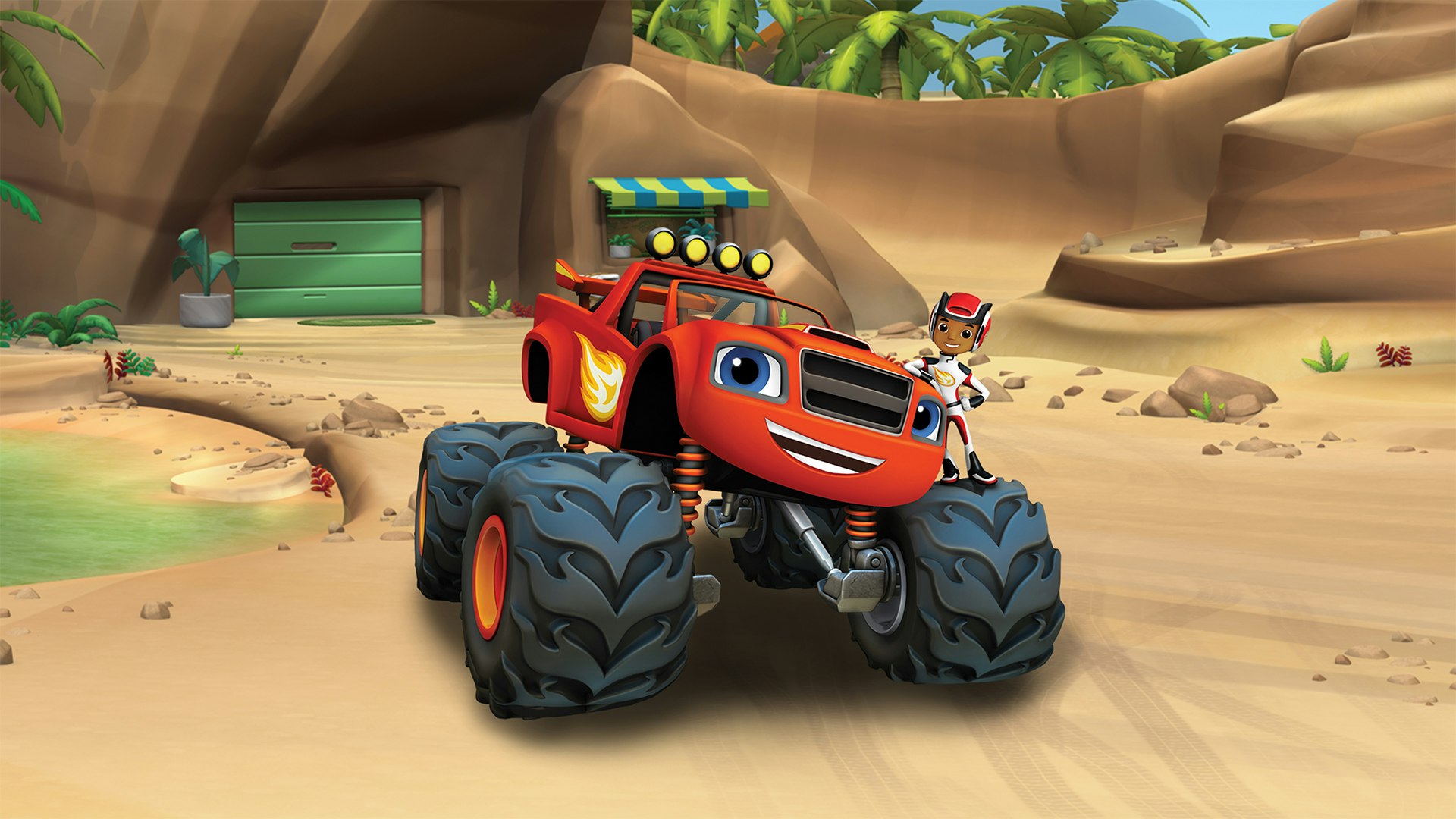 Blaze and Monster Machines: Dragon Island Race - Online Game - Play for  Free